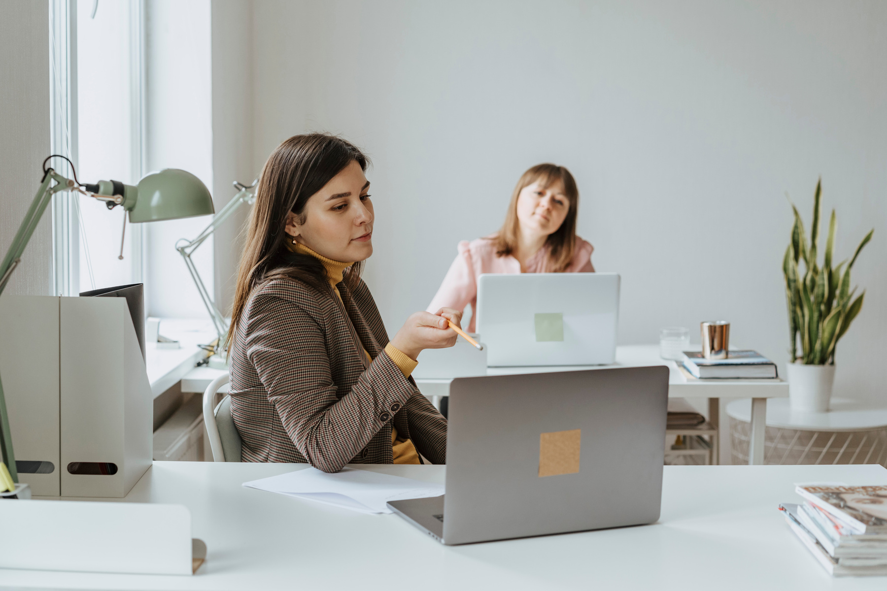 Women Working Together at the Office